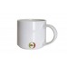 14oz Sublimation  Starbucks White Stackable Mug, w/shrinkWrap sleeve